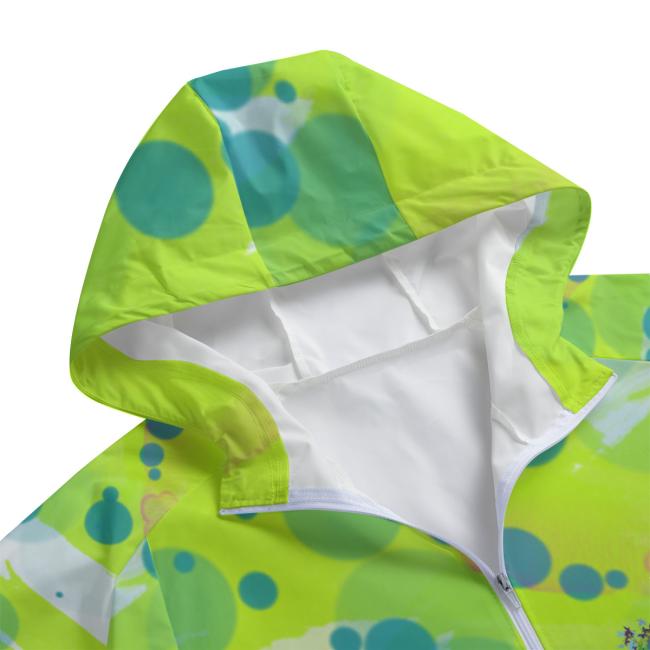 Preview: Leichte Regenjacke Tasci – Popart Hundemotiv, 100 % Polyester, Unisex, Pferd, Rennpferd